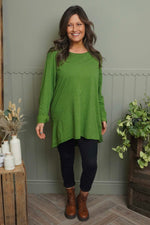 Sasha Cotton Top Green Green - Sasha Cotton Top Green