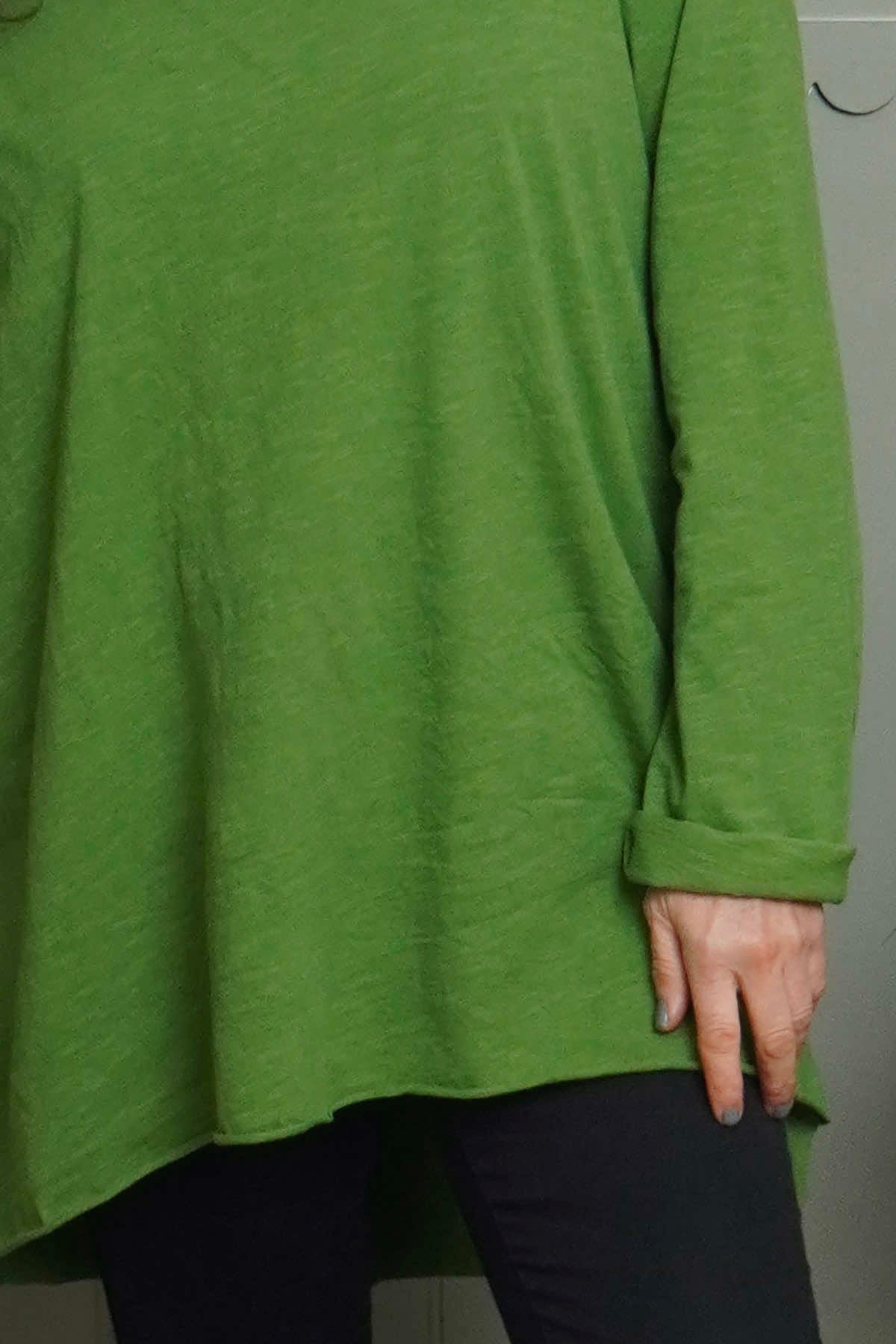 Sasha Cotton Top Green