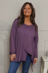 Garnette Cotton Top Purple