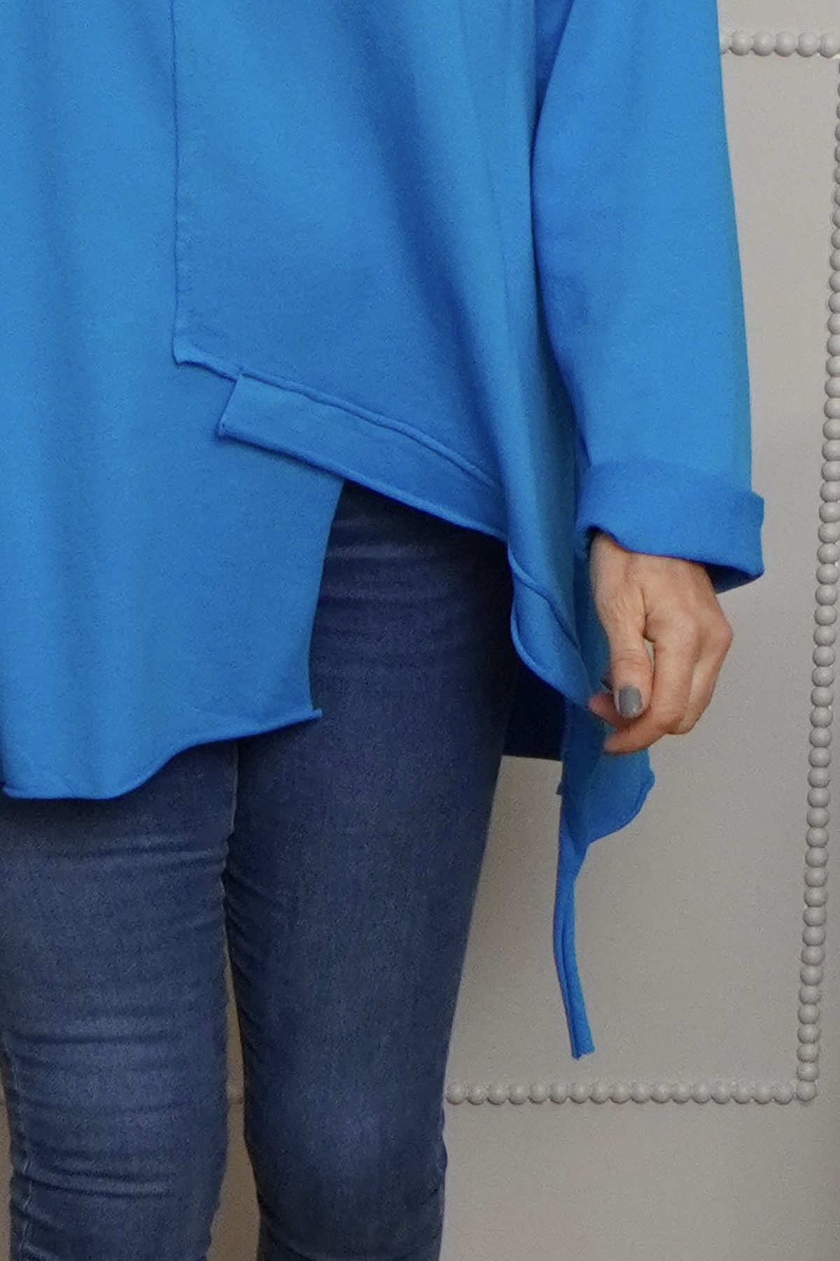 Garnette Cotton Top Blue