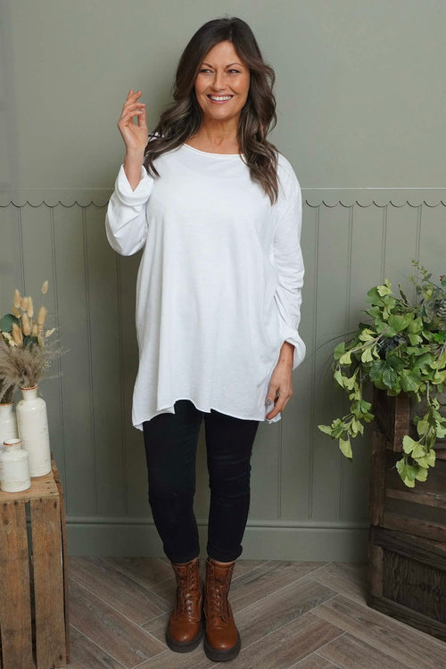 Sasha Cotton Top White - Image 2