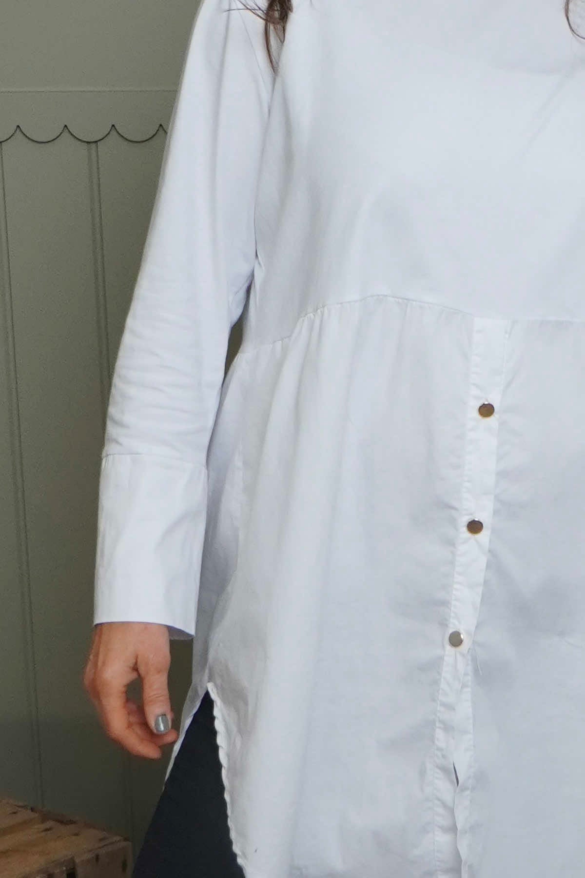 Arwen Cotton Shirt White