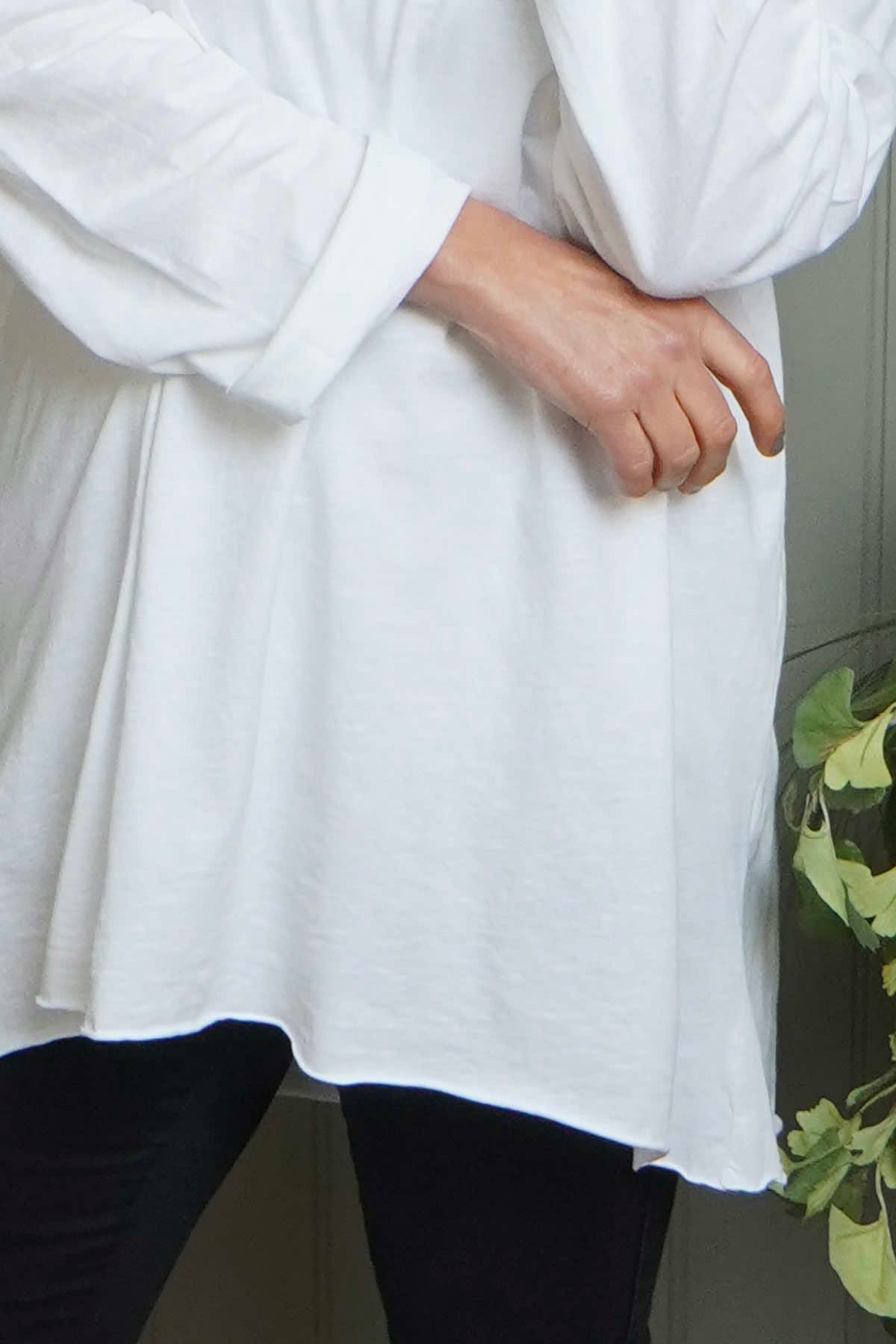 Sasha Cotton Top White