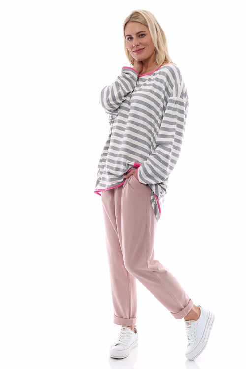 Didcot Jersey Pants Pink - Image 5