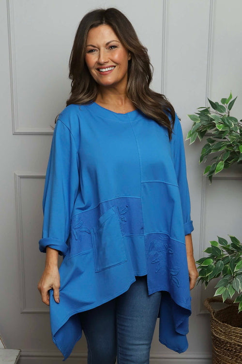 Berenice Cotton Top Cobalt - Image 2
