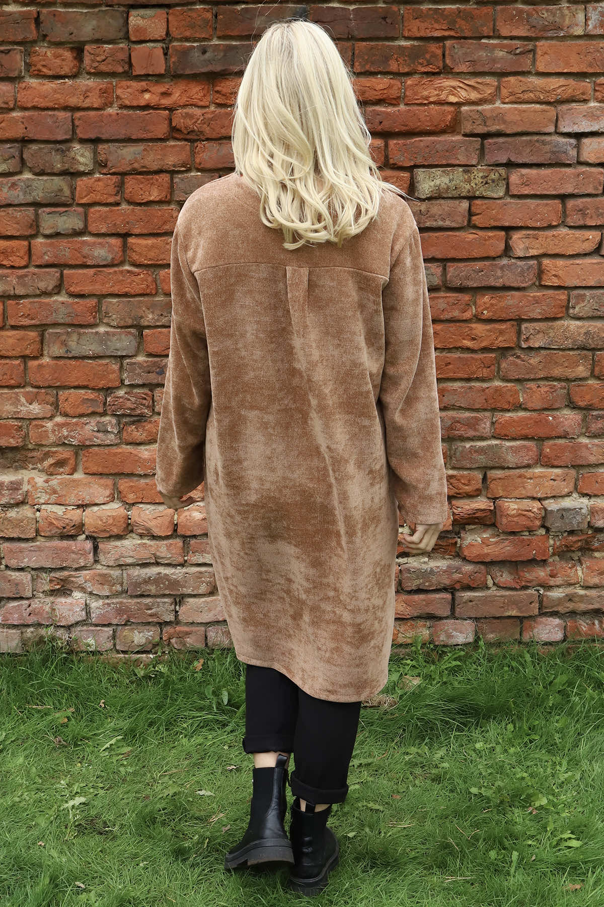 Winifred Cord Tunic Brown