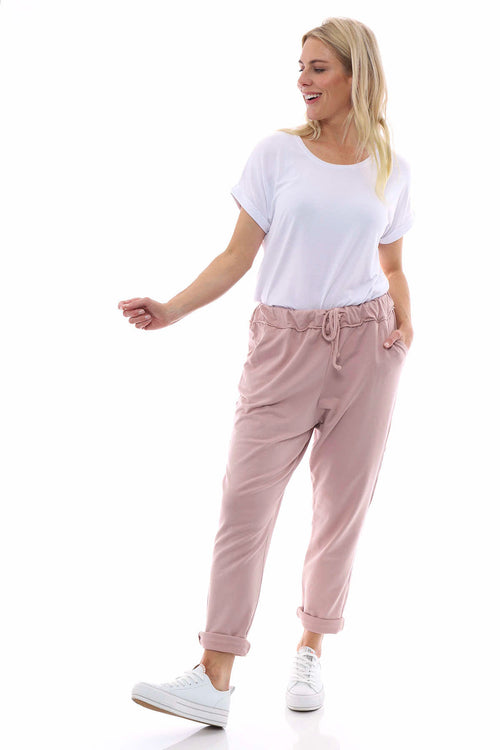 Didcot Jersey Pants Pink - Image 1