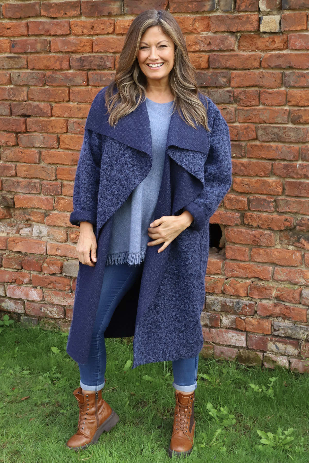 Phoebe Coat Navy