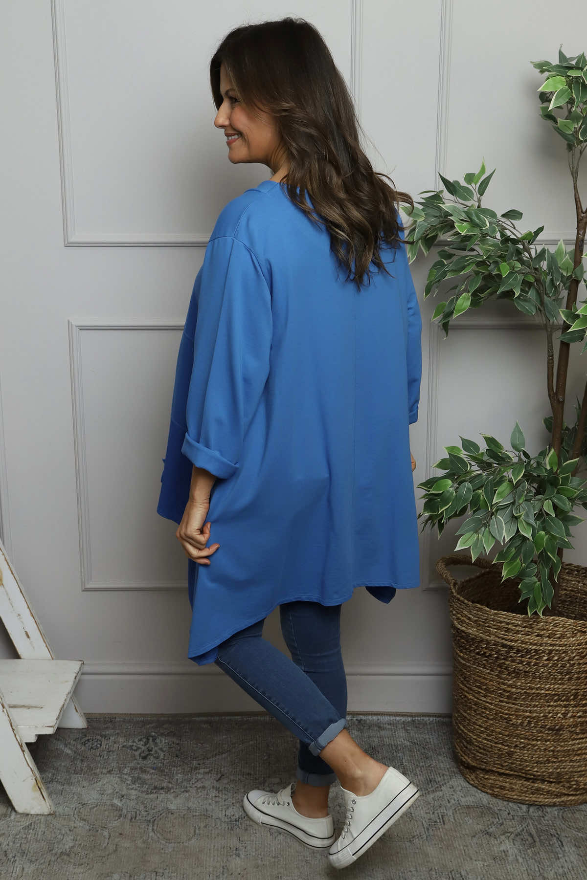 Berenice Cotton Top Cobalt