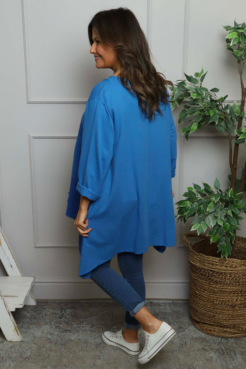 Berenice Cotton Top Cobalt - Image 4