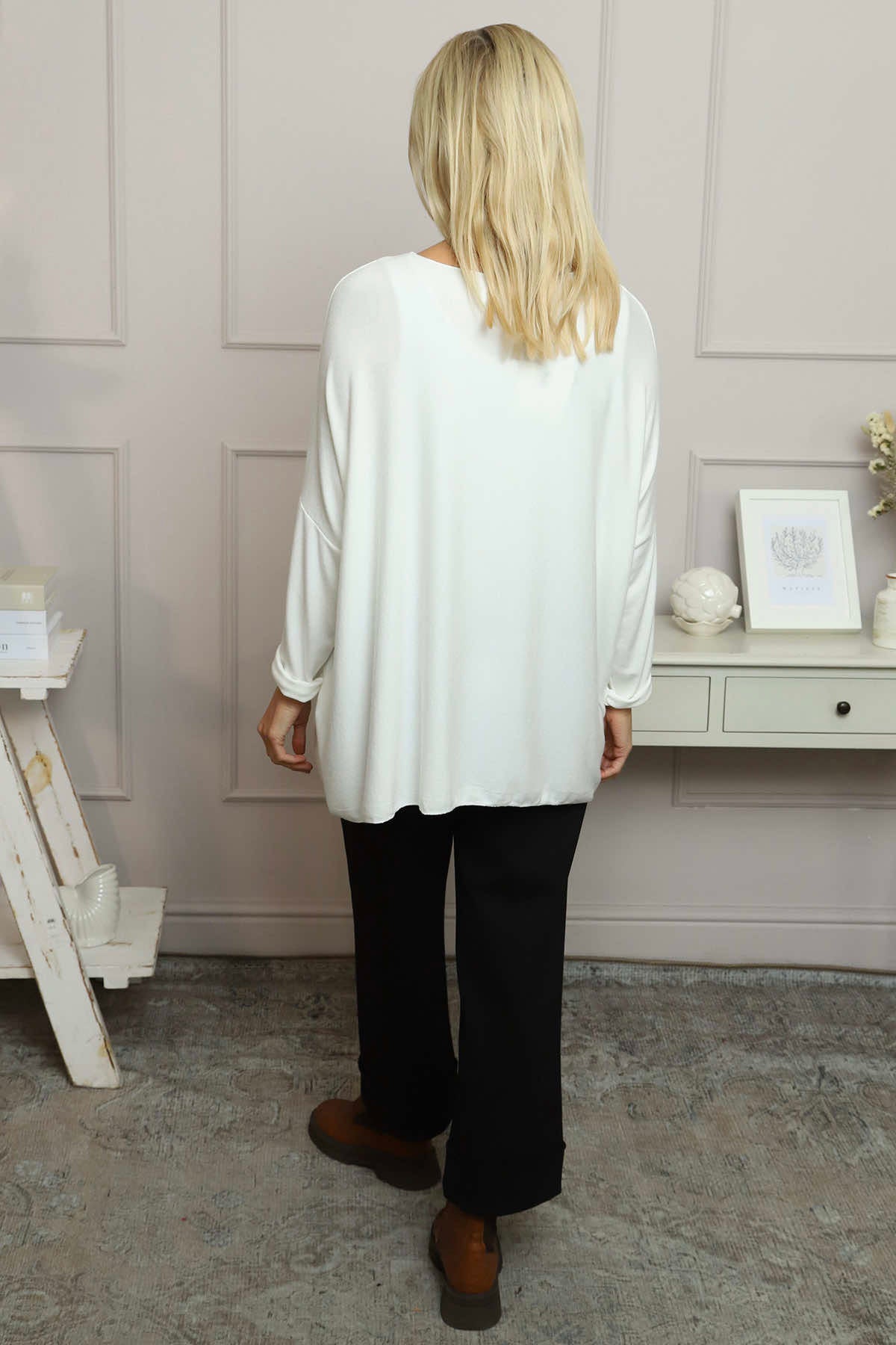 Lillian Christmas Jumper Cream