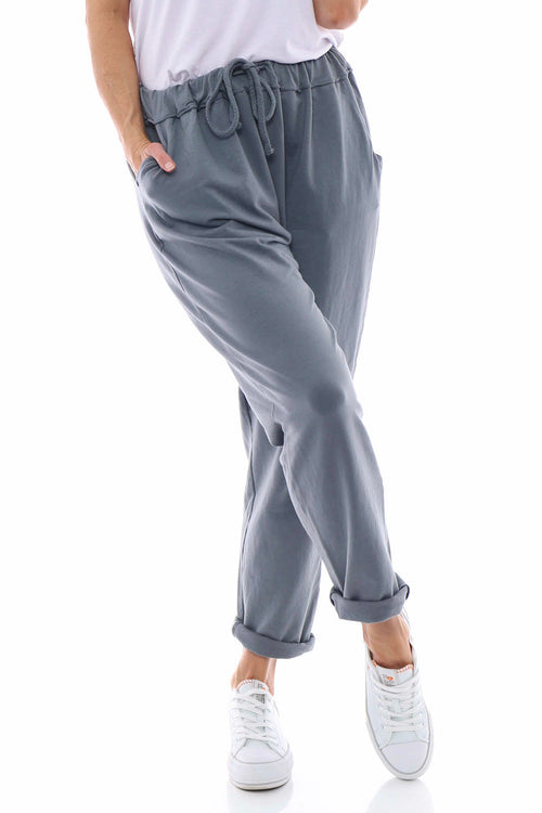Didcot Jersey Pants Mid Grey - Image 3