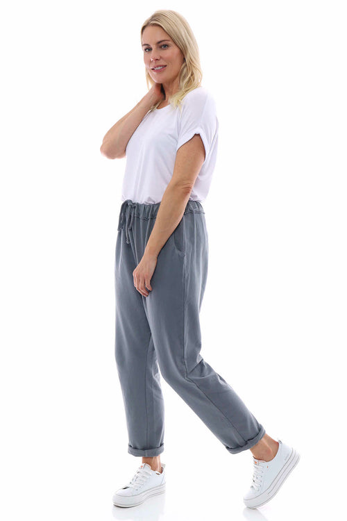 Didcot Jersey Pants Mid Grey - Image 6
