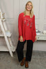 Lillian Christmas Jumper Red