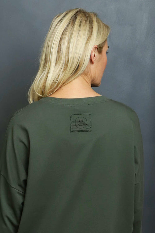 Alora Cotton Top Khaki - Image 4