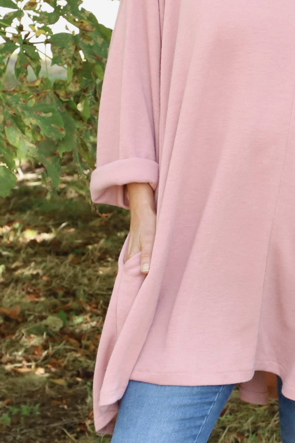 Beverley Oversize Knitted Top Pink