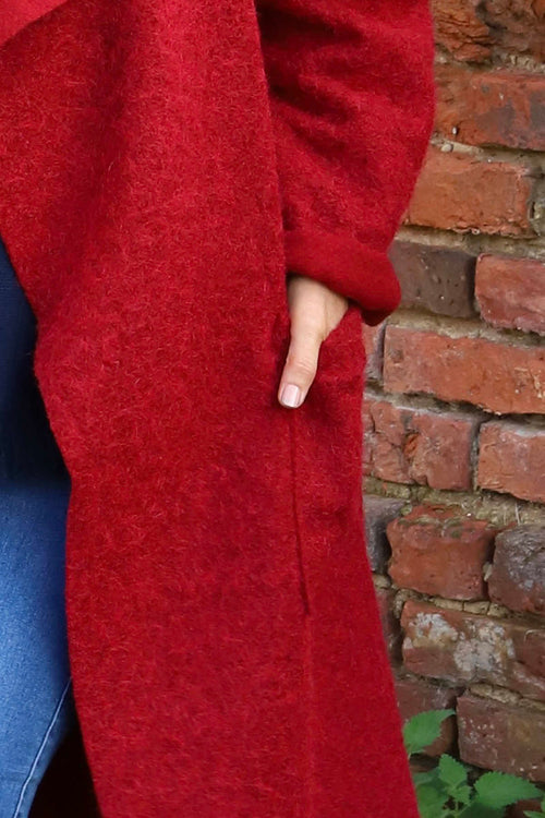 Phoebe Coat Wine - Image 3