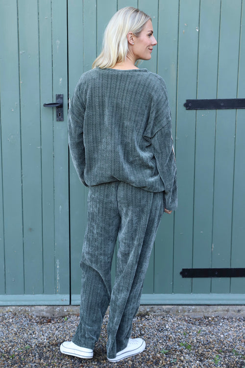 Lena Trousers Khaki - Image 4