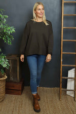 Alora Cotton Top Cocoa Cocoa - Alora Cotton Top Cocoa