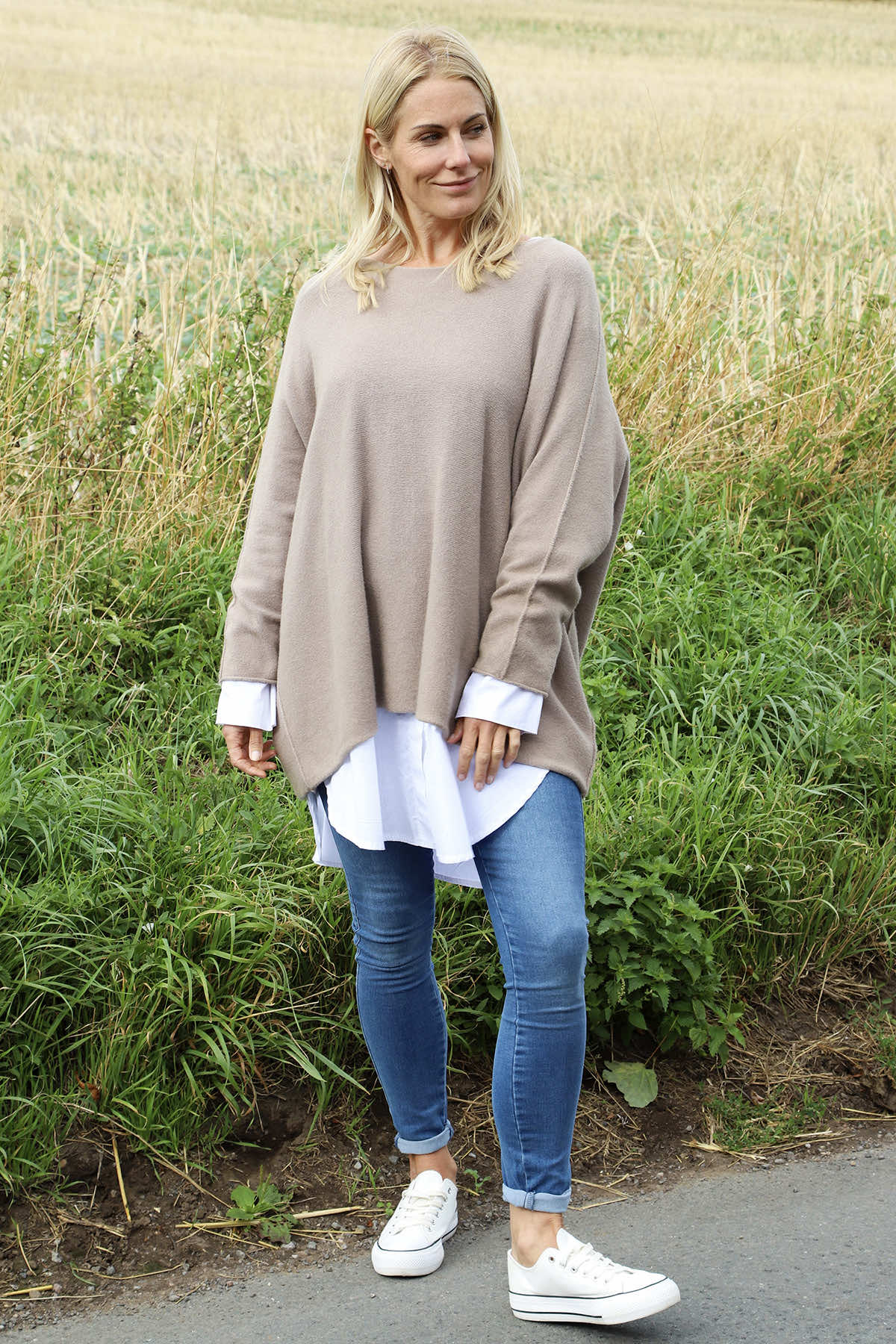 Leah Knitted Jumper Mocha