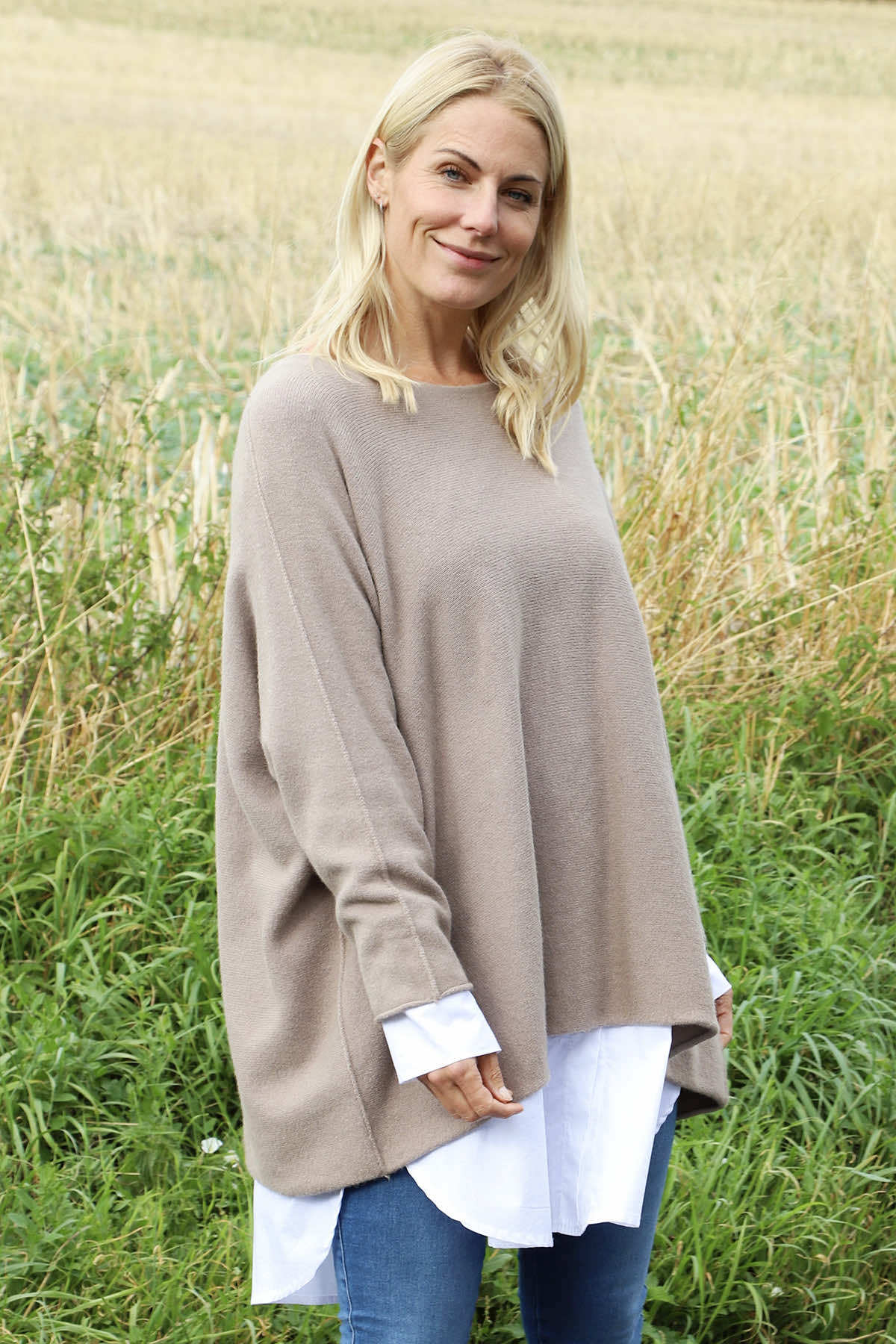 Leah Knitted Jumper Mocha