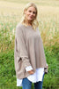 Leah Knitted Jumper Mocha