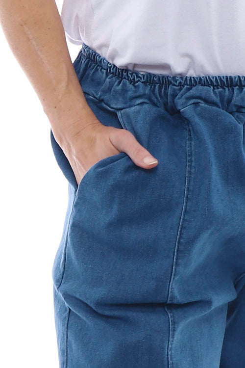 Gianella Denim Pocket Trousers Mid Denim - Image 2