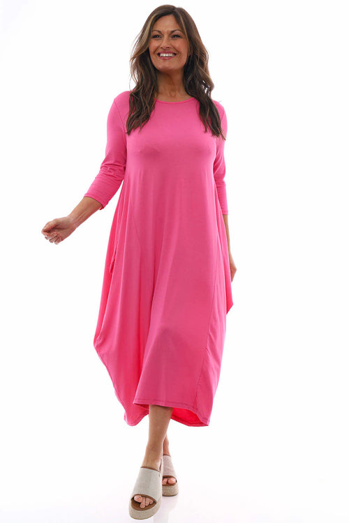 Boswin Dress Bubblegum Pink - Image 3