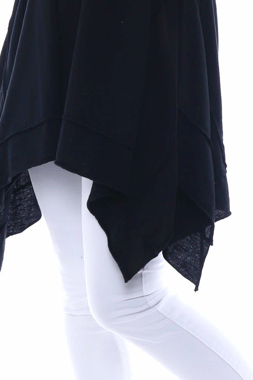 Rosie Cotton Tunic Black - Image 4