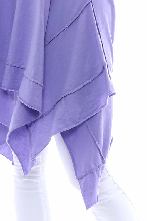 Rosie Cotton Tunic Lilac - Image 2
