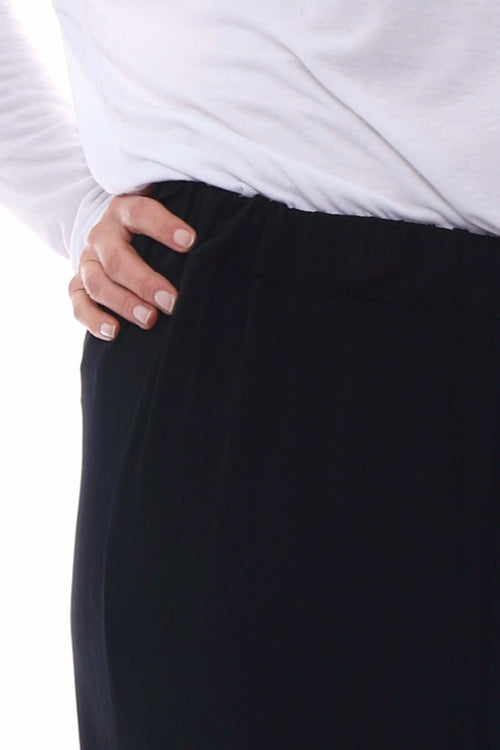 Alessia Cotton Trousers Black - Image 3