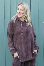 Alexandra Hooded Top Cocoa Cocoa - Alexandra Hooded Top Cocoa