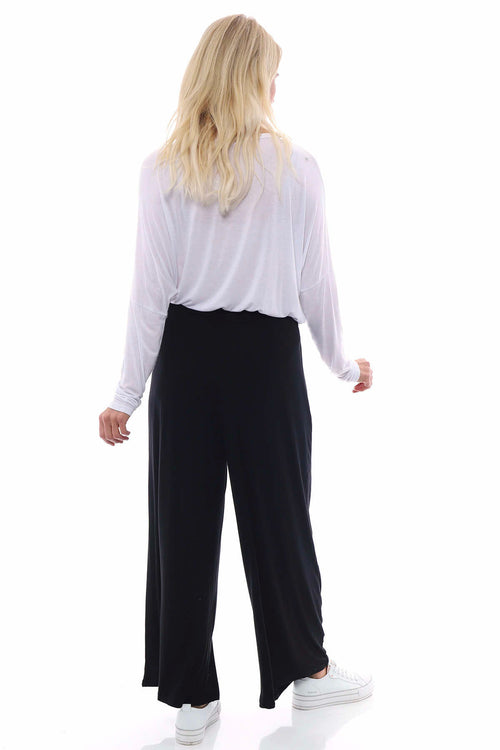 Alessia Cotton Trousers Black - Image 5