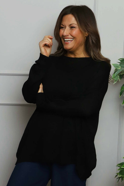 Bamburgh Knit Top Black - Image 2