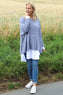 Leah Knitted Jumper Blue
