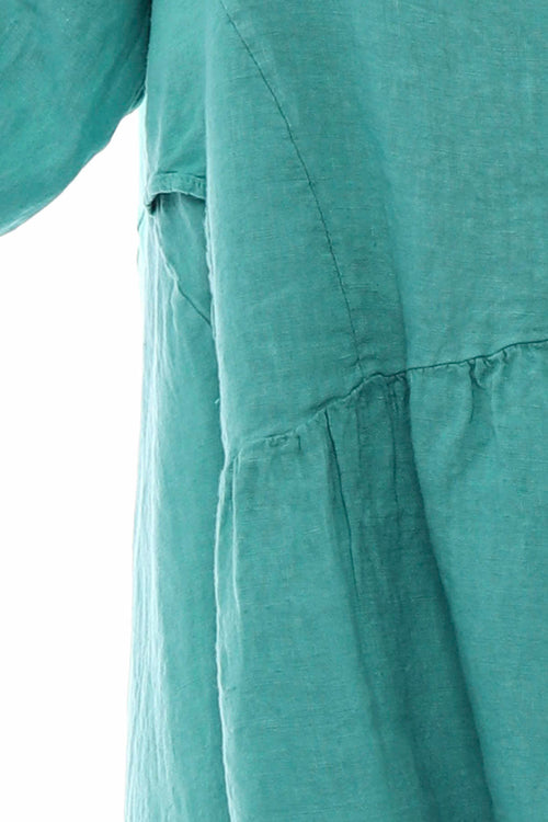 Lanton Linen Dress Mint - Image 2