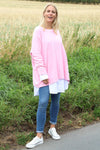 Leah Knitted Jumper Pink