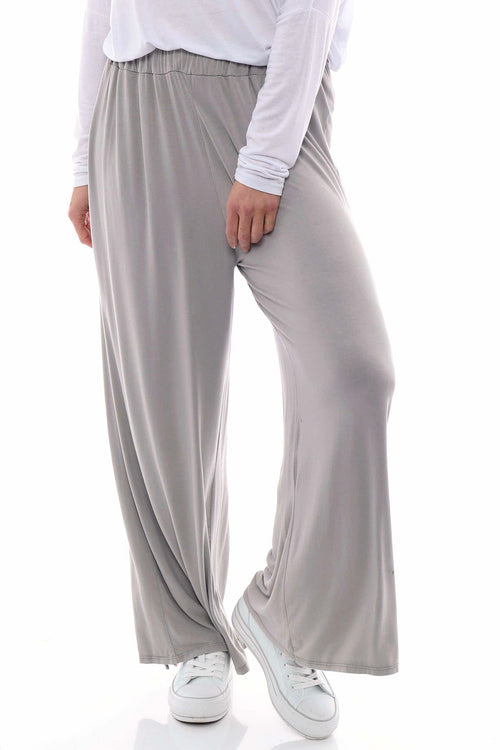 Alessia Cotton Trousers Light Mocha - Image 3