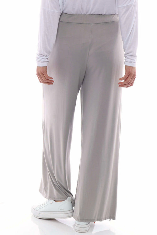 Alessia Cotton Trousers Light Mocha - Image 4