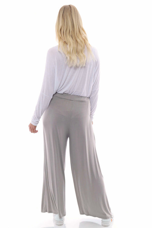 Alessia Cotton Trousers Light Mocha - Image 5