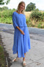 Danisha Cotton Dress Co-Ord Powder Blue