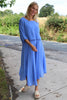Danisha Cotton Dress Co-Ord Powder Blue