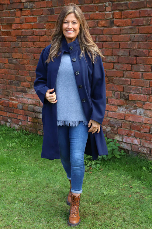 Martina Coat Navy