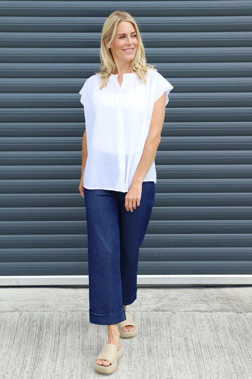 Irena Cotton Blouse White