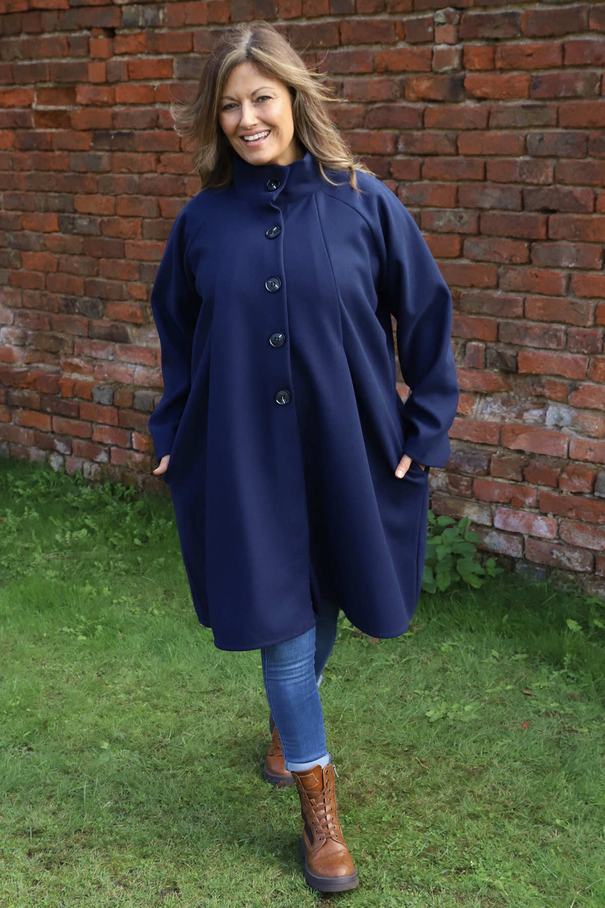 Martina Coat Navy