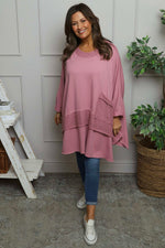 Mozelle Crochet Detail Cotton Top Grape Grape - Mozelle Crochet Detail Cotton Top Grape