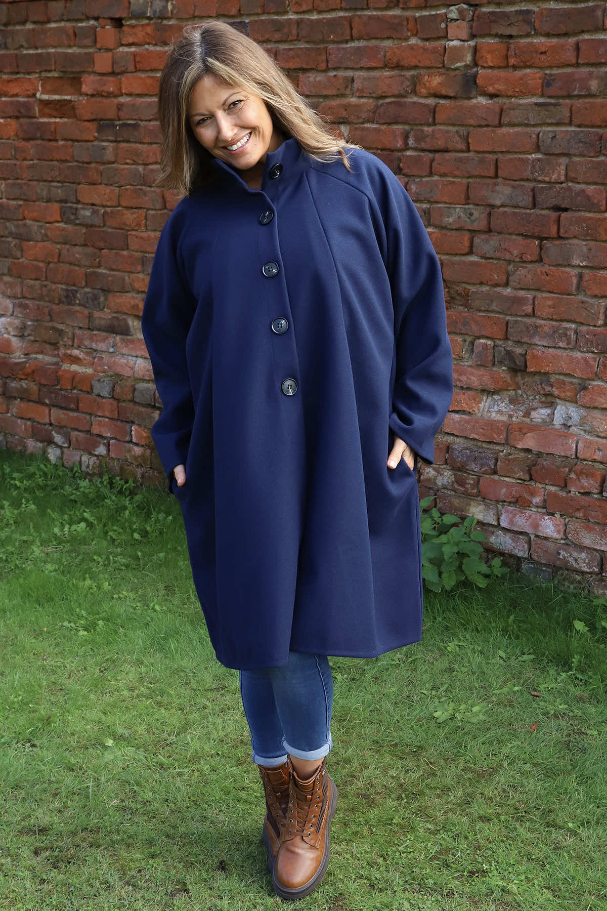 Martina Coat Navy
