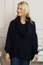 Baylin Scarf Knitted Jumper Navy