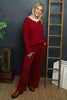 Rehema Wide Leg Trousers Wine