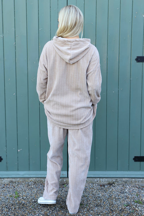 Alexandra Hooded Top Camel - Image 4